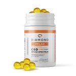 25mg Broad Spectrum CBD Capsules - 60ct - Diamond CBD (1,500mg)