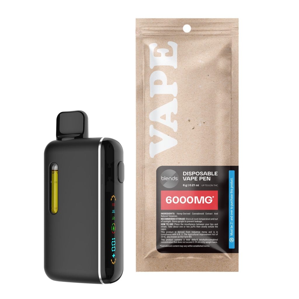 Focus Blend - 6000mg Vape Pen - Sativa - 6ml - Blends by Fresh (6,000mg)