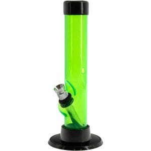 6" Acrylic Straight Tube Bong