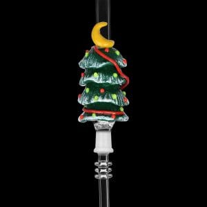 Christmas Tree Vapor Vessel with Quartz Tip