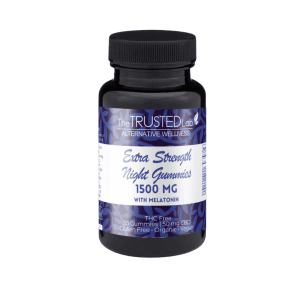 Extra Strength Night Time CBD Gummies with Melatonin (1,500 mg)