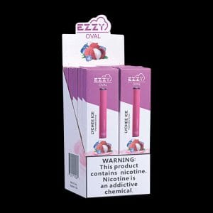 Ezzy Oval 1.3mL Disposable Nicotine Vape | 10pc Display