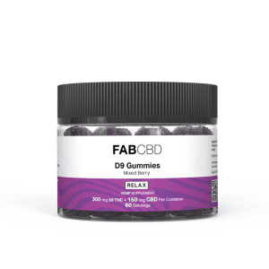 FABCBD Delta 9 Gummies - Mixed Berry / 5mg D9 Per Serving / Single