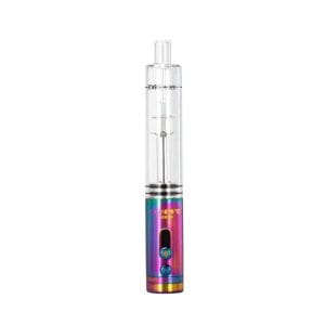 H20G Sunpipe Stainless Steel & Glass Water Pipe - Rainbow