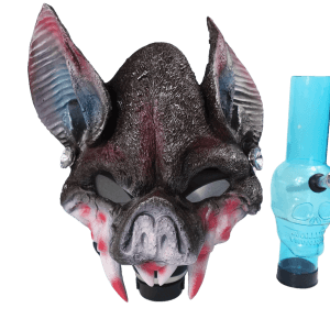 Halloween Style Gas Mask Bong Mask Hookah - Bat