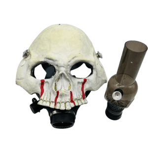 Halloween Style Gas Mask Bong Mask Hookah - Skull