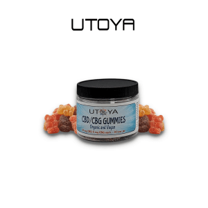 Organic & Vegan CBG Gummies with CBD - Gummy Bears - 20mg each - 30 ct