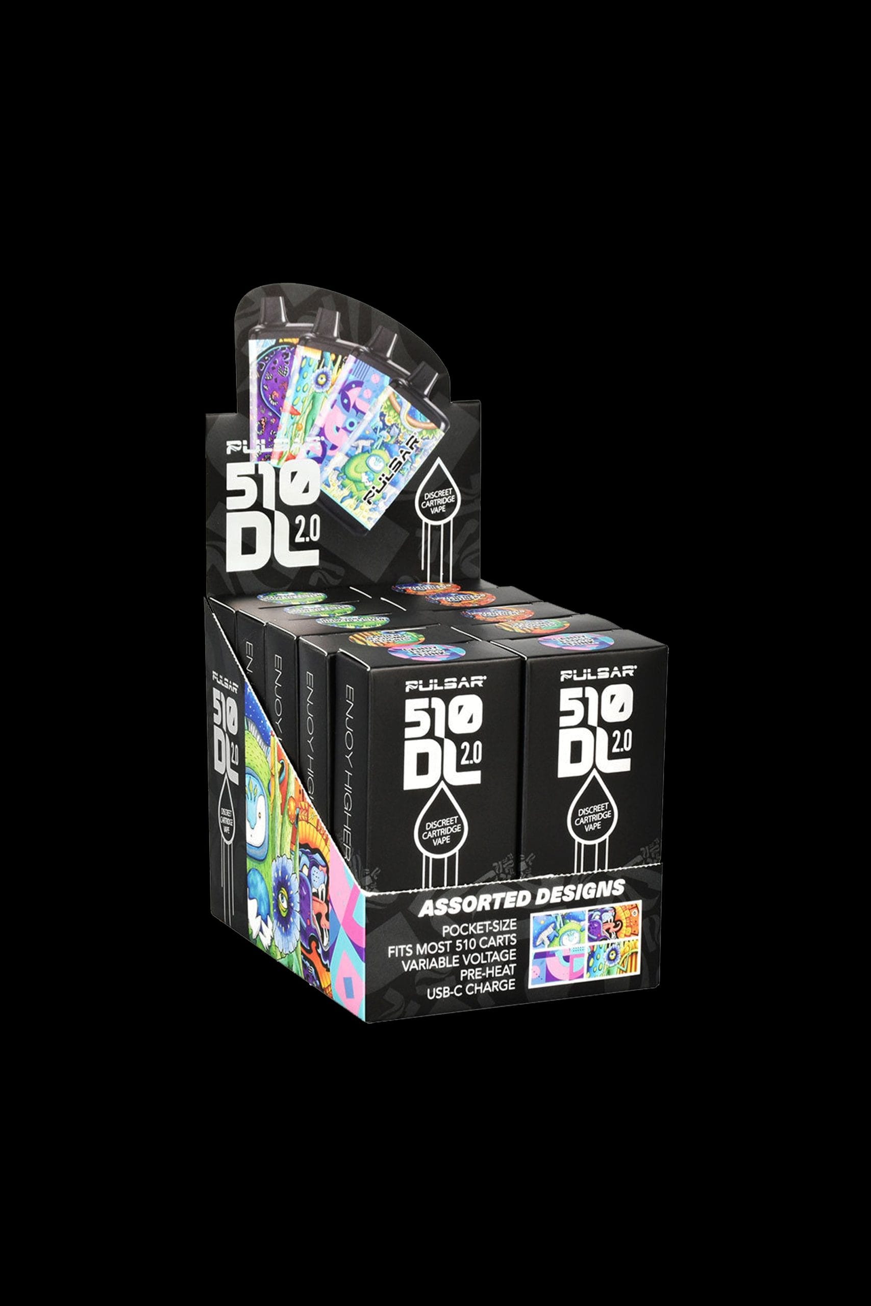 Pulsar 510 DL 2.0 Design Series VV Vape Bar - 10 Pack