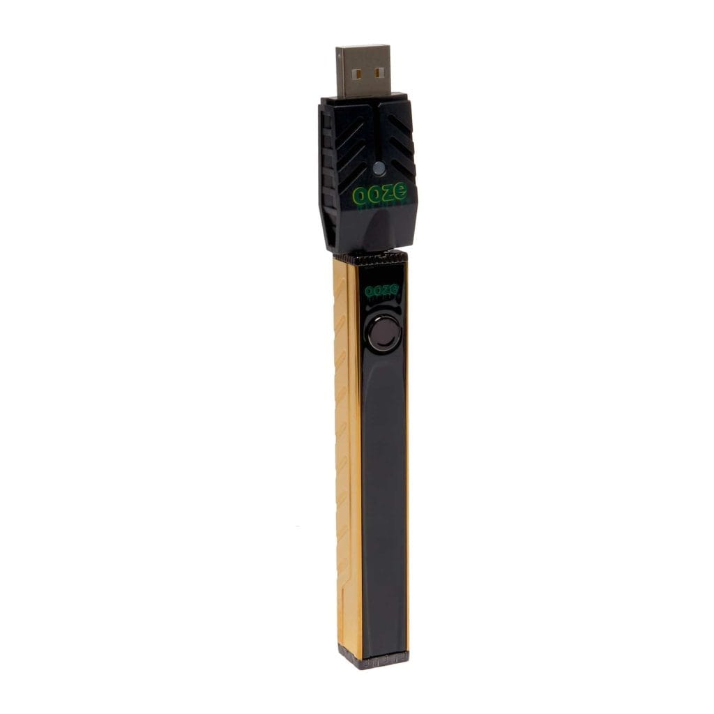 Quad 2 - 500 mAh Square 510 Vape Battery - Lucky Gold
