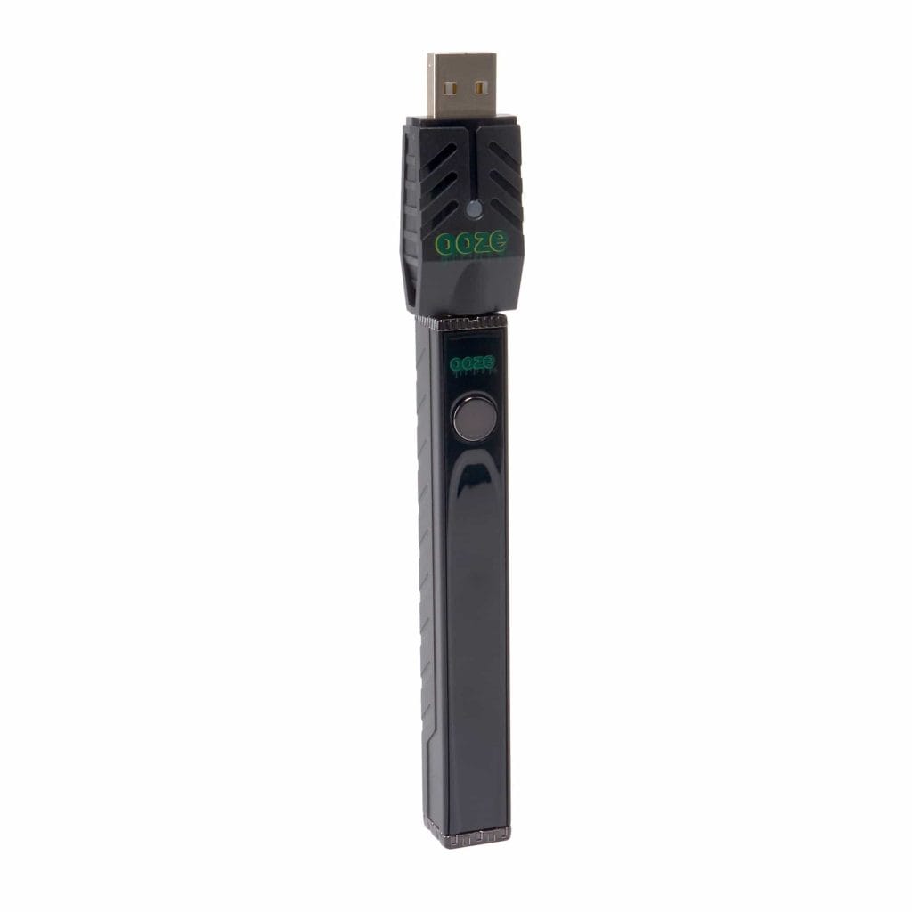 Quad 2 - 500 mAh Square 510 Vape Battery - Panther Black