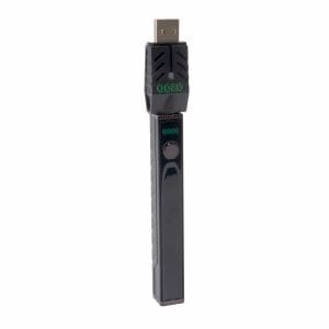 Quad 2 - 500 mAh Square 510 Vape Battery - Panther Black