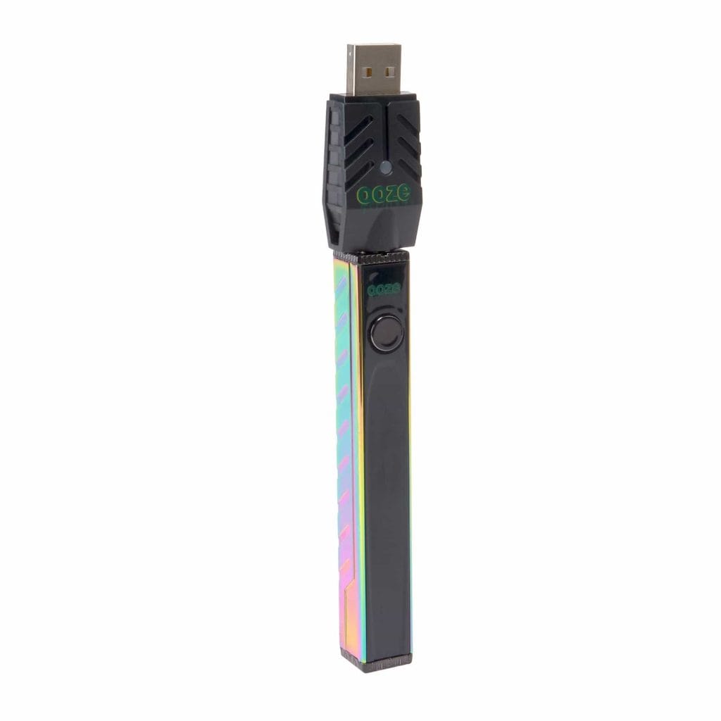 Quad 2 - 500 mAh Square 510 Vape Battery - Rainbow