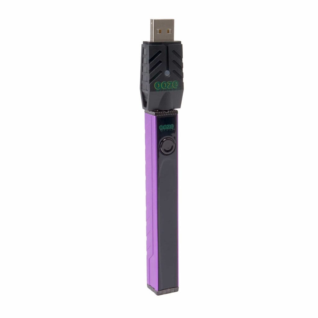 Quad 2 - 500 mAh Square 510 Vape Battery - Ultra Purple