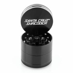 Santa Cruz Shredder 4 Piece Medium Grinder - Black