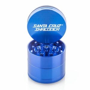 Santa Cruz Shredder 4 Piece Medium Grinder - Blue