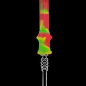 Silicone Vapor Straw with Quartz Tip