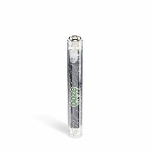 Slim Clear Series Transparent 510 Vape Battery - Panther Black