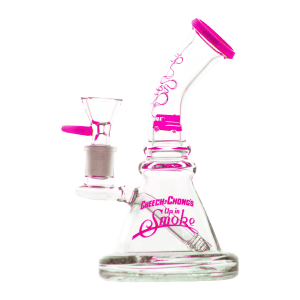 Strawberry 7" Water Pipe - Pink