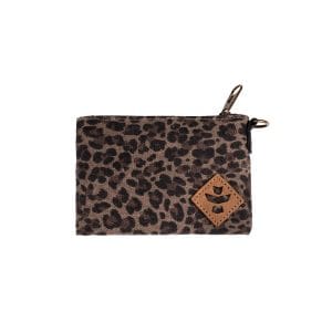 The Mini Broker - Smell Proof Zippered Small Stash Bag - Leopard