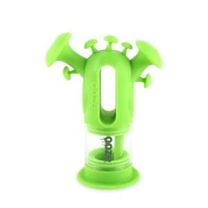 Trip Pipe Silicone Bubbler - Green