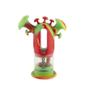 Trip Pipe Silicone Bubbler - Rasta