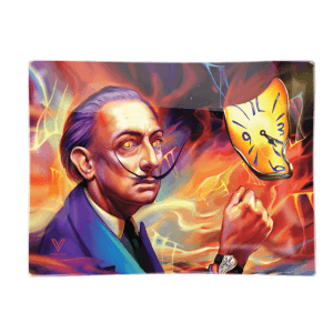 V-Syndicate Glass Rolling Trays - Small / Dalirious