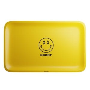 Yellow Big Face Rolling Tray - Medium