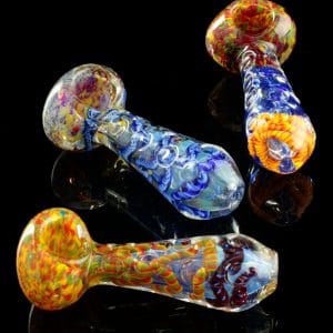 4.5 inch Marble Holed Hand Pipe