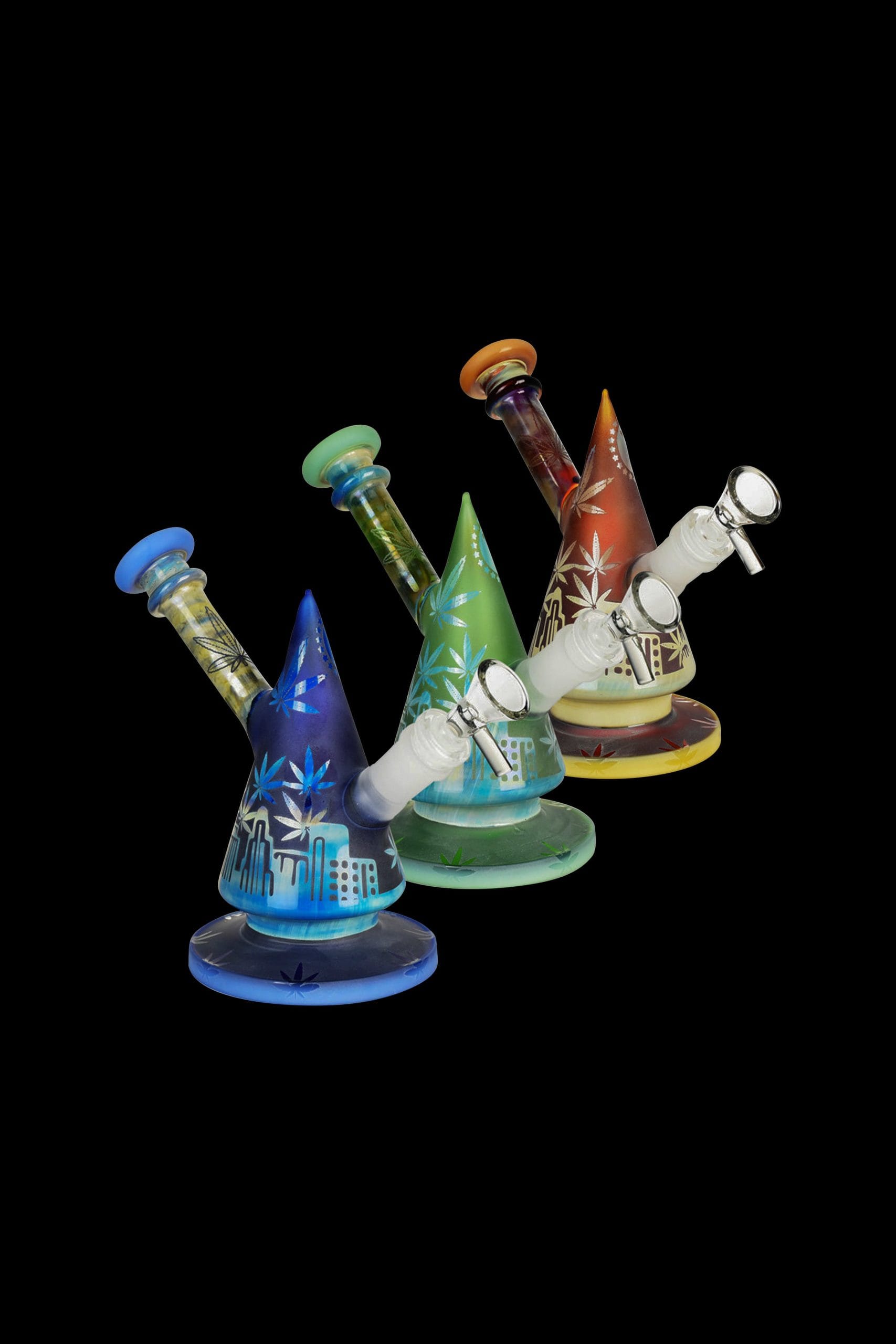 420 City Skyline Water Pipe