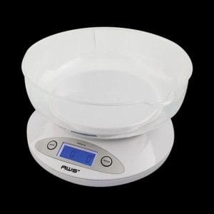 AWS Large Table Digital Scale with Bowl Tray