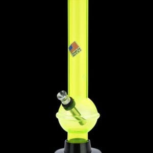 Acrylic Bubble Base Bong with Raised Grip