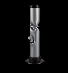 Acrylic Straight Tube Water Pipe With Ice Catcher