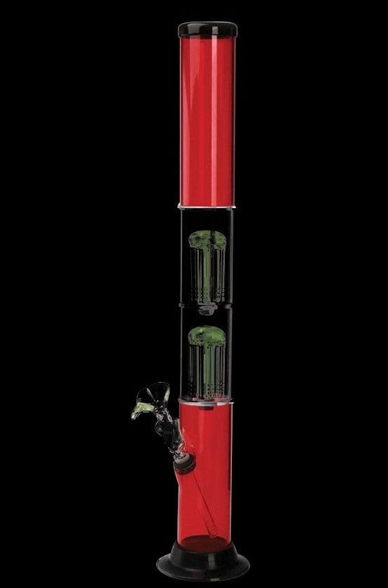 Acrylic Water Pipe with Dual Tree Percs