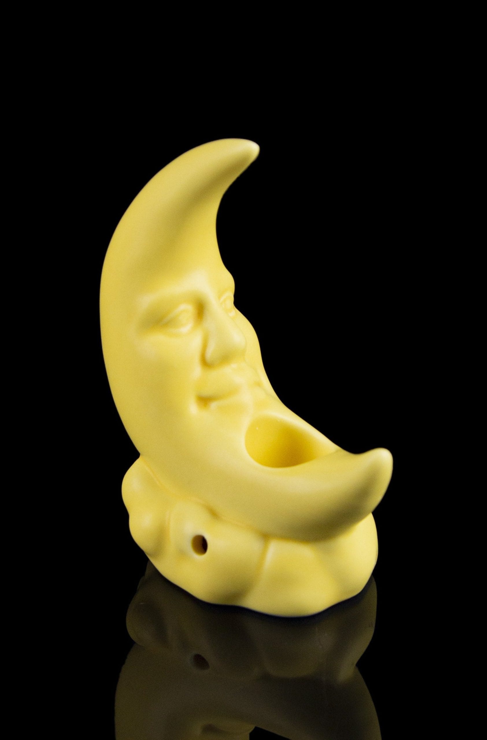 Art of Smoke Moon Ceramic Hand Pipe