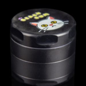 Beach Bum ""Black Cat"" 4-Piece Grinder