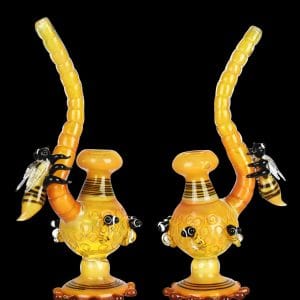 Bee Colony Chalice Water Pipe