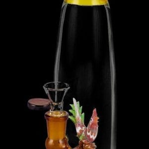 Bottle Water Pipe with Rooster Percolator