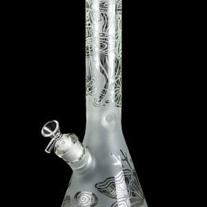 Calibear Magic Mushroom Frosted Water Pipe