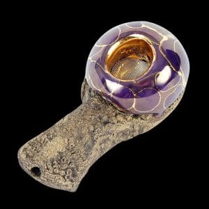 Celebration Pipes Gold Plated Hand Pipe