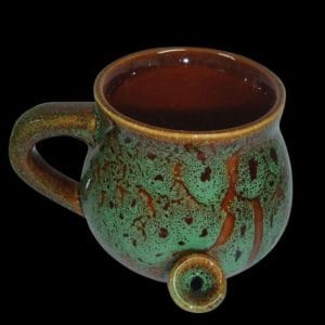 Ceramic Speckled Glaze Mug Pipe