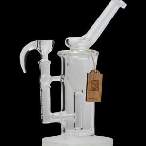 Cheech Glass Sandblast Inner Recycler Water Pipe