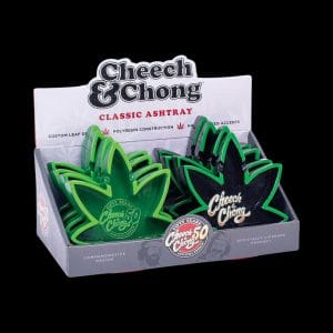 Cheech & Chong Classic Leaf Ashtray - 8 Pack
