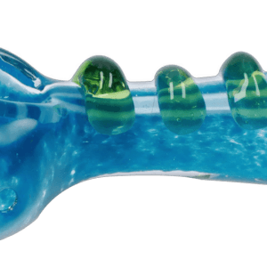 DHC 3-inch Glass with Drips Hand Pipe - Blue