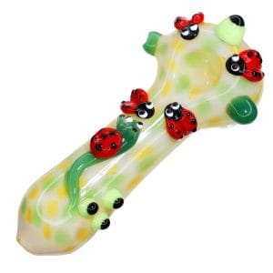 DHC Fancy Ladybug and Snail Spoon Pipe - 6 in.