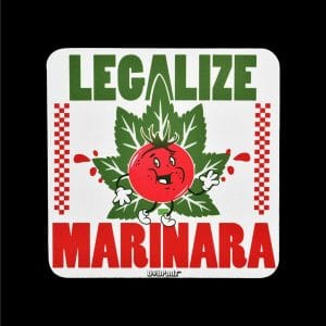 DabPadz Fabric Top Square Dab Mat - Marinara