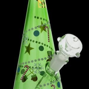 Daily High Club X-Mas Tree Glass Bong
