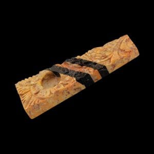 Diagonal Stripe Marble Stone Pipe