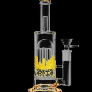 Diamond Glass Icon ""Patronus"" Domed Tree Perc Bong
