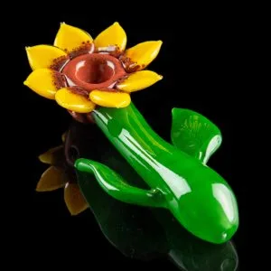 Empire Glassworks Sunflower Hand Pipe