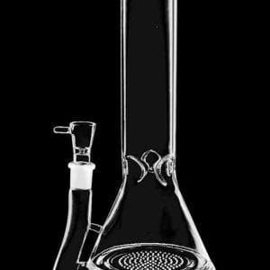 Epic Honeycomb Perc Beaker Glass Water Pipe